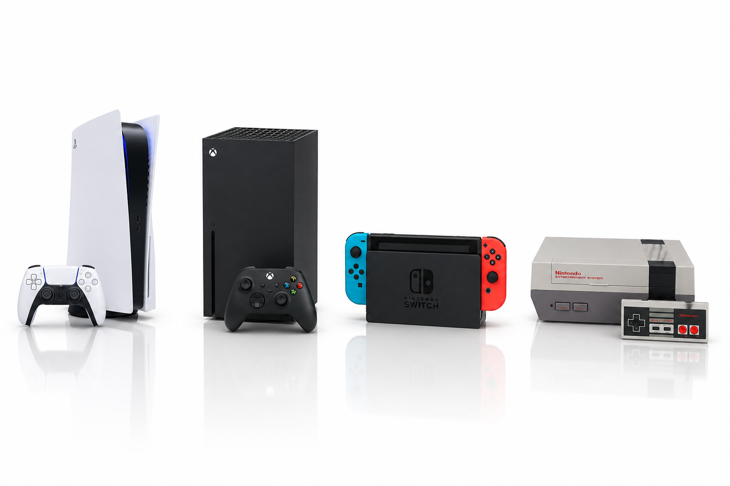 Retro ve Yeni Nesil Oyun Konsolu Koleksiyonu – PlayStation, Xbox, Nintendo Özel Seri Konsollar