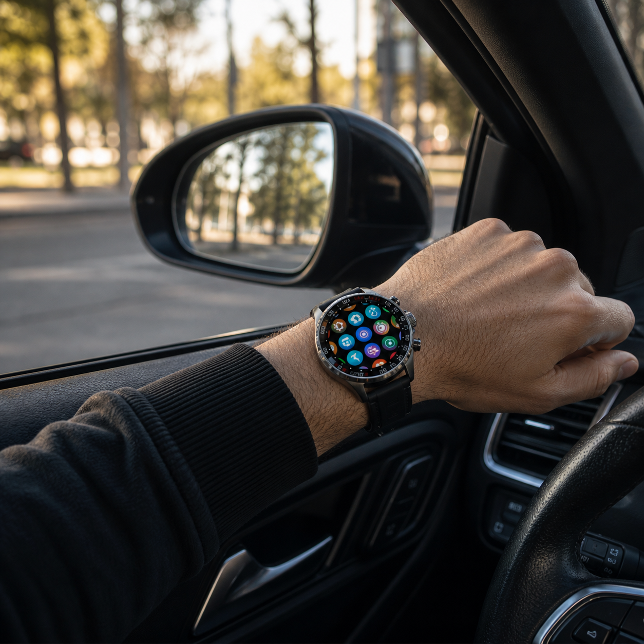 SP27 Full Screen Akıllı Saat 1.58 İnç Dokunmatik Bluetooth Saat