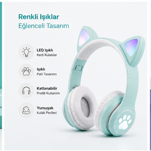 CAT STN-28 RGB ÇOCUK KULLAKLIĞI