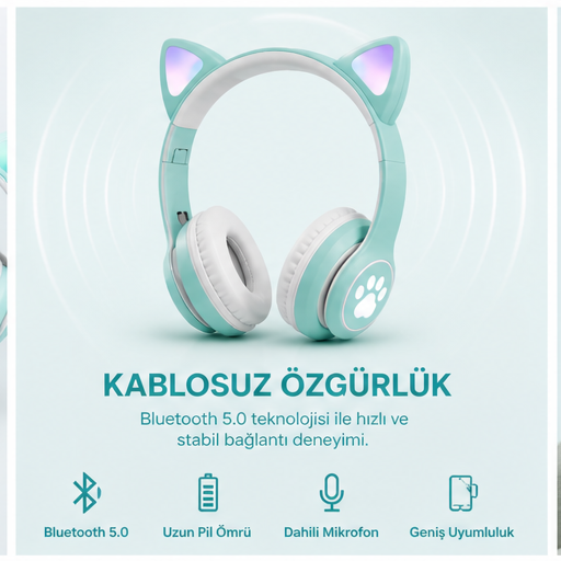 CAT STN-28 RGB ÇOCUK KULLAKLIĞI